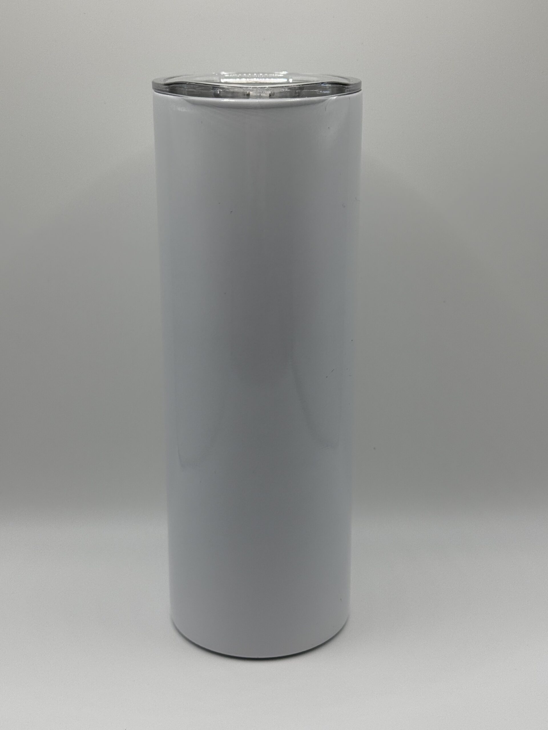 20oz Skinny Tumbler Gloss White