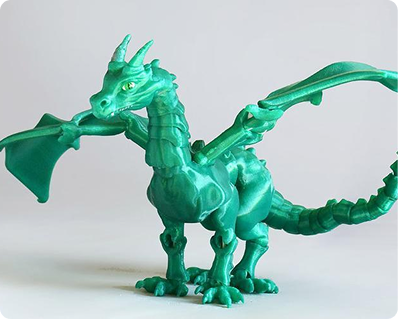 3D-Printed Dragons & Figures